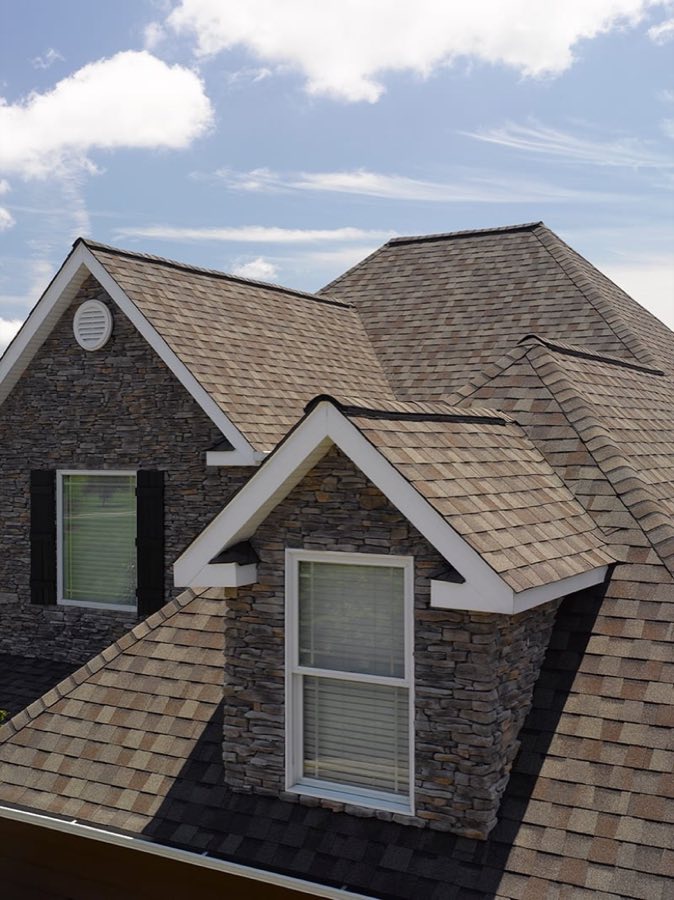 Architectural shingle roof by Viking Roofing in Alpharetta, GA