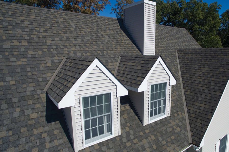 Architectural shingle roof installed by Viking Roofing in Milton, GA